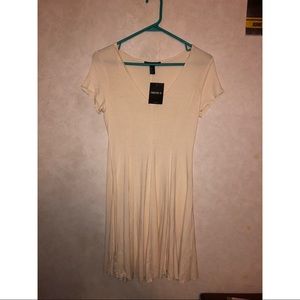 💥 3/$25 SALE: NWT Forever 21 Cream Dress
